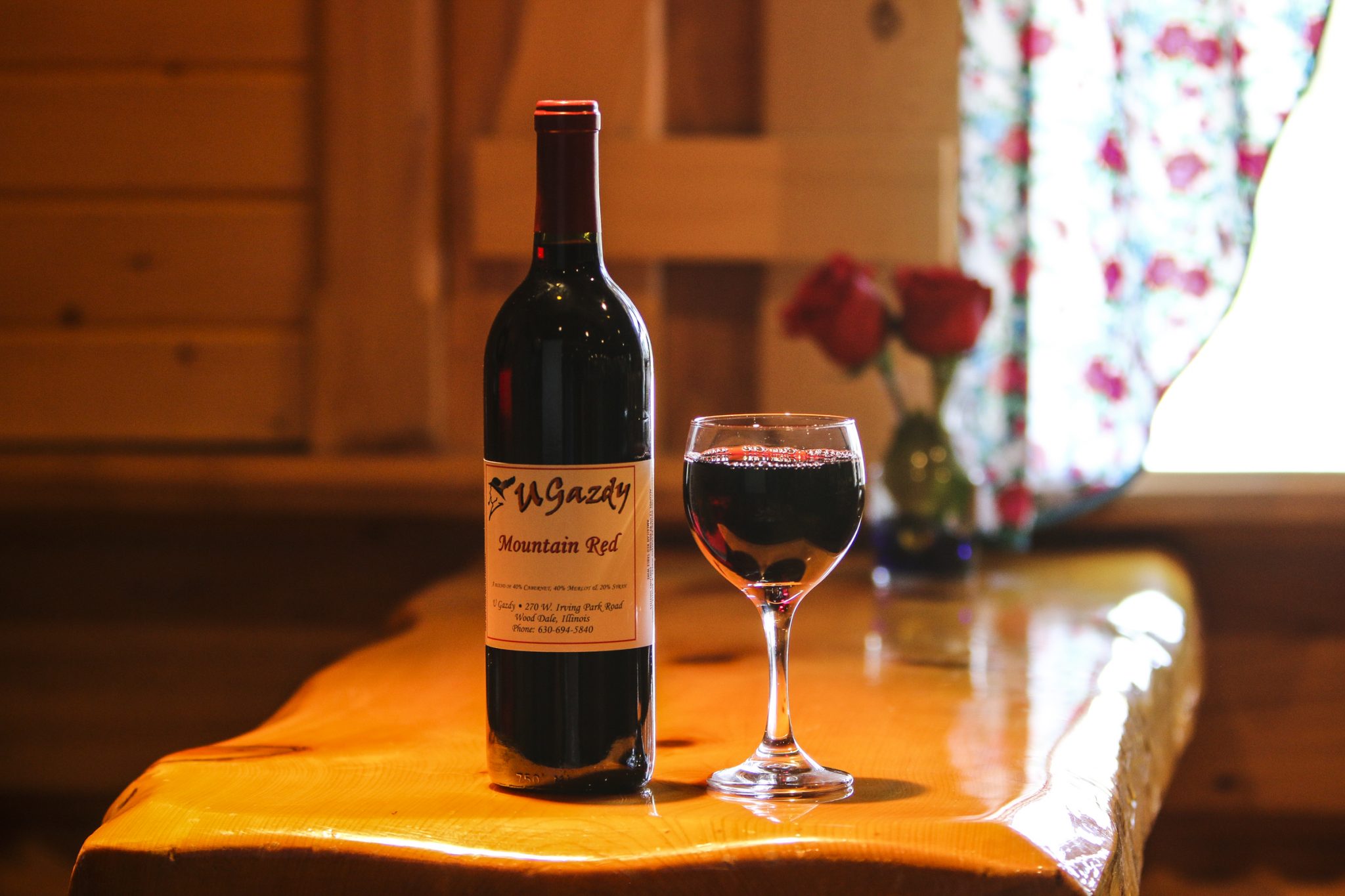 Mountain Red, Lynfred Winery, IL